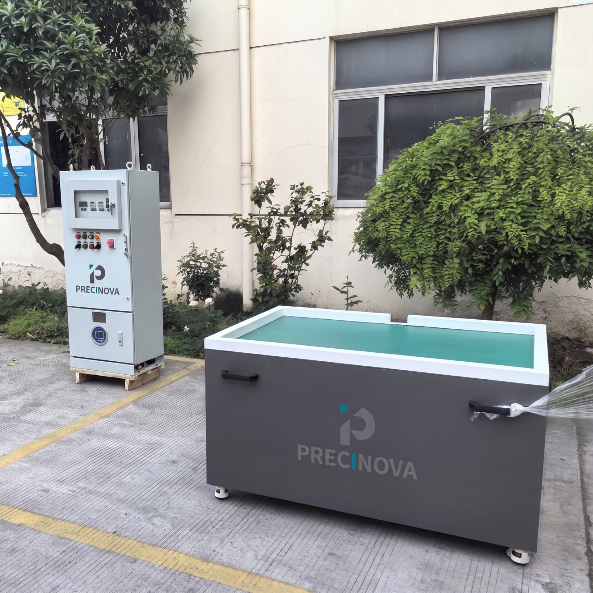 Explosion-Proof Magnetic Polishing Machine PMPM-EP800 – magnetic polishing & deburring machine available in India from Precinova