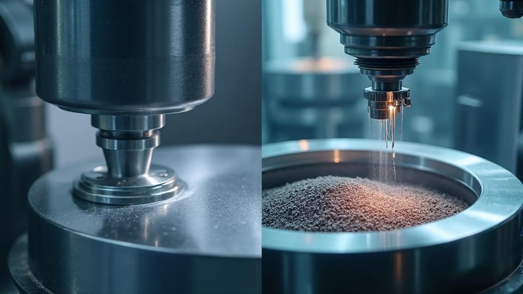 Magnetic Polishing vs Vibratory Finishing – metal polishing technical guide by Precinova